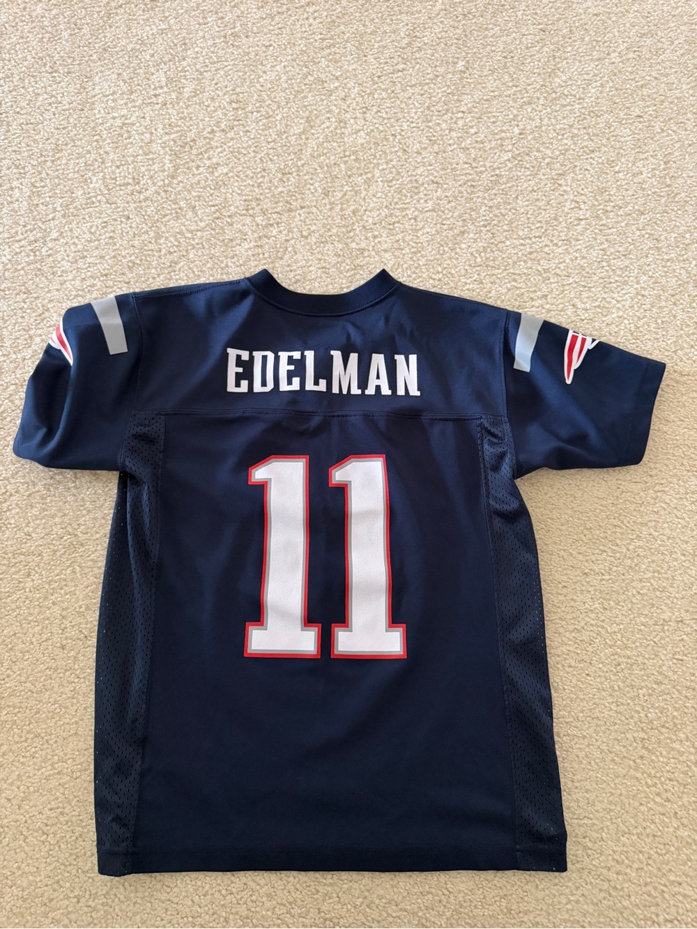 Julian Edelman Patriots #11 Jersey Youth Medium 10/12 NFL